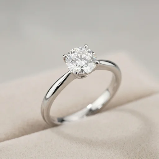 Blue Nile Diamond Solitaire Ring