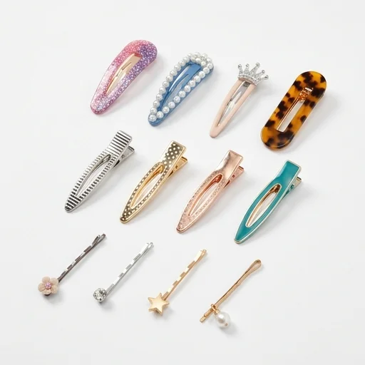 Claire's Hair Clip Set view 2