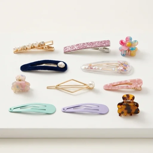 Claire's Hair Clip Set view 3