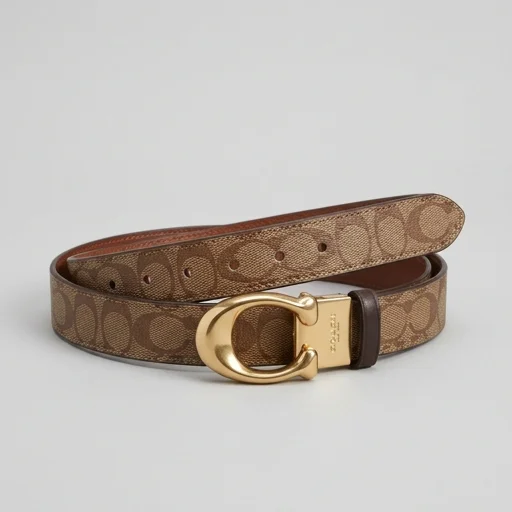 Coach Signature Belt view 2