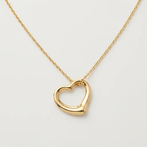 Tiffany & Co. Elsa Peretti Open Heart Pendant view 2