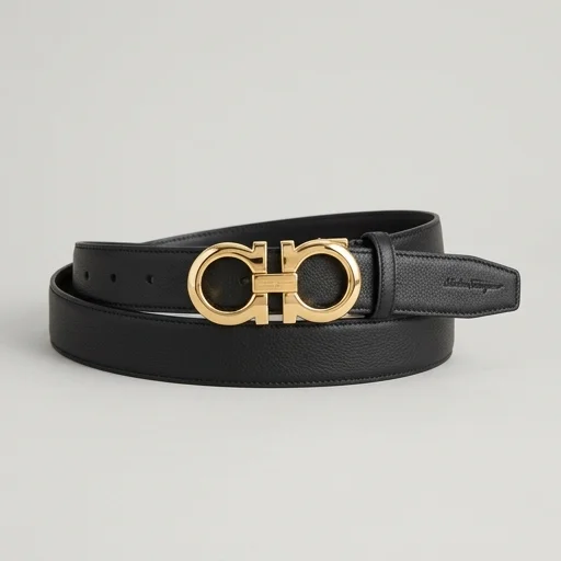 Salvatore Ferragamo Gancini Belt view 3