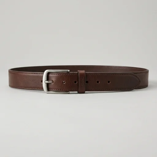 Fossil Leather Belt view 2