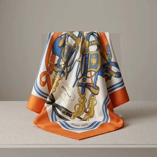Hermès Twill Silk Scarf (90cm Carré)