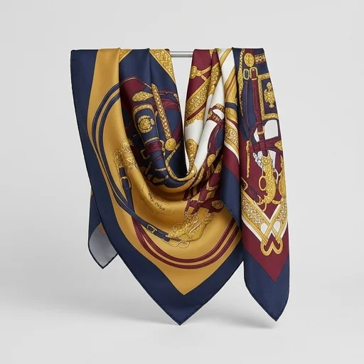 Hermès Twill Silk Scarf (90cm Carré) view 2