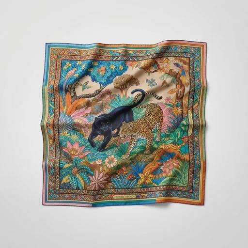 Hermès Twill Silk Scarf (90cm Carré) view 3