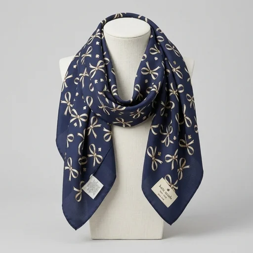 Kate Spade New York Signature Bow Scarf view 3