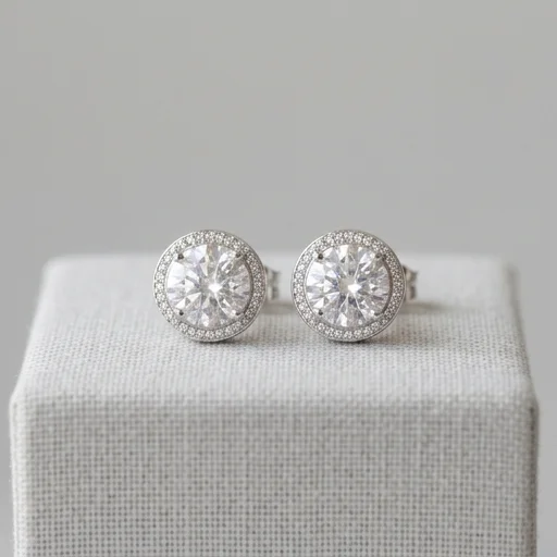 Nadri Cubic Zirconia Studs view 2