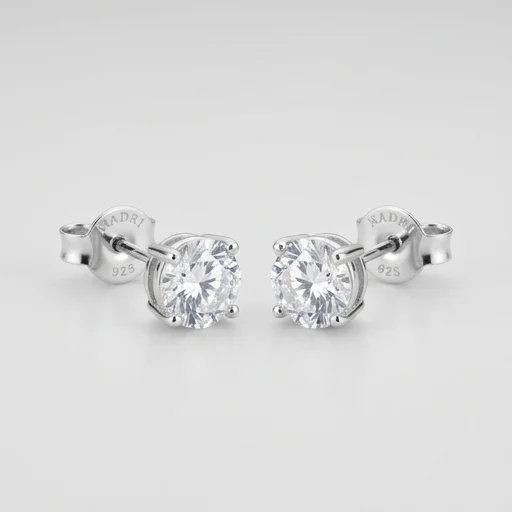 Nadri Cubic Zirconia Studs view 3