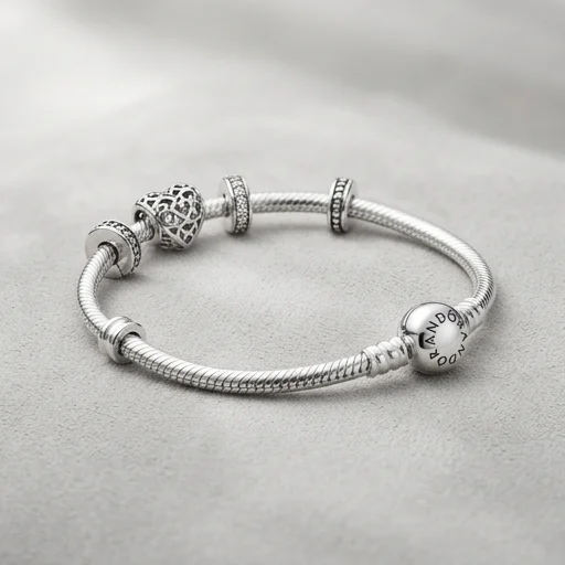 Pandora Moments Snake Chain Bracelet view 3