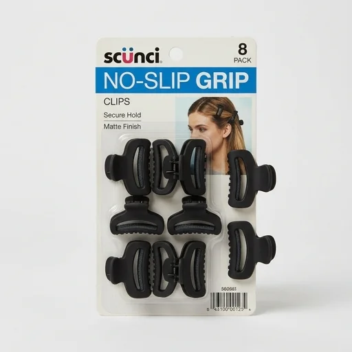 Scunci No-Slip Grip Clips view 3