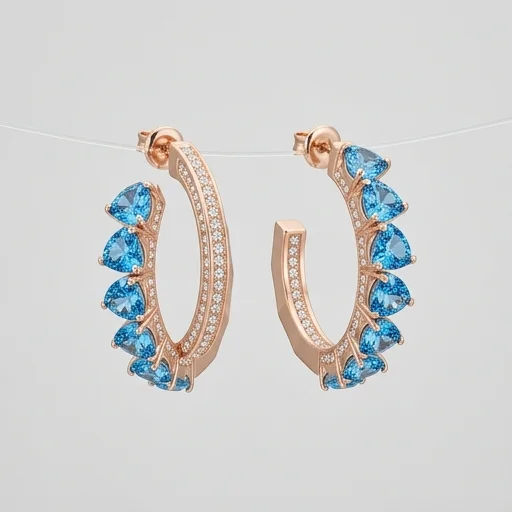 Swarovski Millenia Earrings view 2